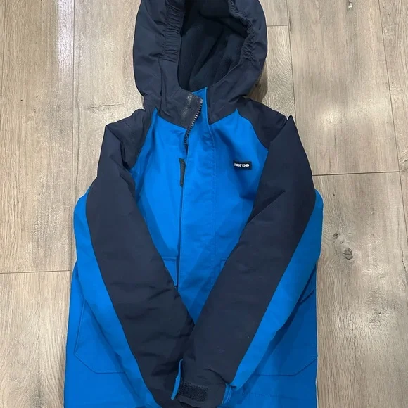 Waterproof Land’s End fleece lined jacket - Picture 2 of 3